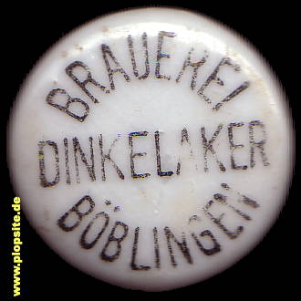 Bügelverschluss aus: Brauerei Dinkelacker, Böblingen, Deutschland