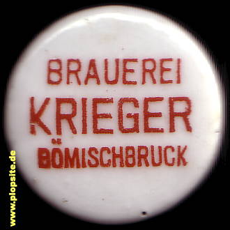 BŸügelverschluss aus: Brauerei Krieger, Böhmischbruck, Vohensrauß, Deutschland