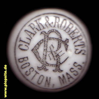 Bügelverschluss aus: Boston, MA, Clark & Roberts,  US, unbekannt, USA
