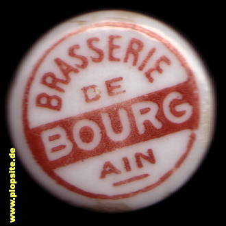 BŸügelverschluss aus: Brasserie Régionale de Bourg S.A., Bourg - en - Bresse, Bourg-Ain, Frankreich