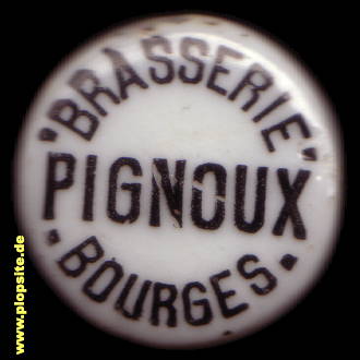 Bügelverschluss aus: Brasserie de Pignoux S.A., Bourges, Frankreich