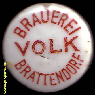 BŸügelverschluss aus: Brauerei Volk, Brattendorf, Auengrund-Brattendorf, Deutschland