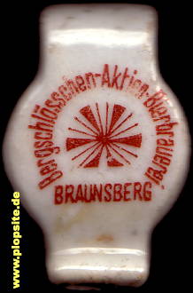 BŸügelverschluss aus: Bergschlößchen-Actien-Bierbrauerei , Braunsberg, Braniewo, Polen