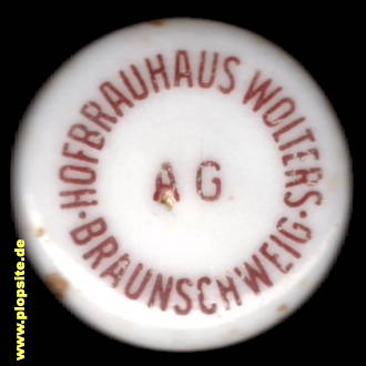 Bügelverschluss aus: Hofbräuhaus Wolters, Braunschweig, Deutschland