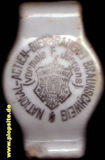 Bügelverschluss aus: National Actien Bierbrauerei, vorm. F. Jürgens, Braunschweig, Deutschland