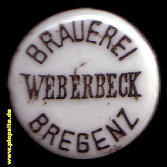 Bügelverschluss aus: Brauerei Weberbeck, Bregenz, Österreich