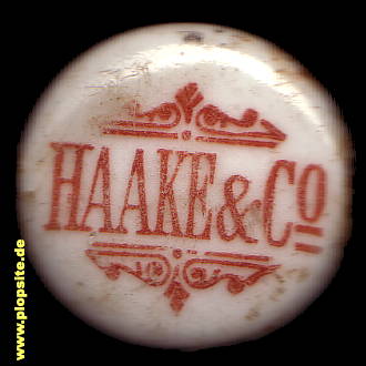 Bügelverschluss aus: Brauerei Haake & Co., Bremen, Deutschland