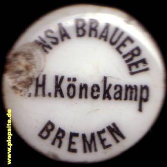 Bügelverschluss aus: Hansa Brauerei J.H. Könekamp, Bremen, Deutschland