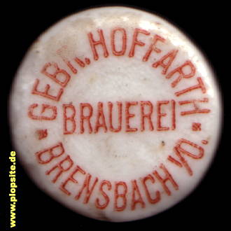 BŸügelverschluss aus: Brauerei Gebrüder Hoffarth, Brensbach, Deutschland