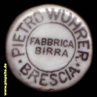 Bügelverschluss aus: Fabbrica Birra Pietro Wührer, Brescia, Italien