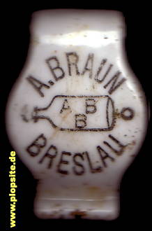Bügelverschluss aus: Breslau, A. Braun,  PL, unbekannt, Polen