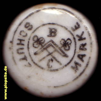 Obraz porcelany z: Breslau, Bierverleger B. Czaya, Schutz Marke B C,  PL, unbekannt, Polska