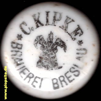 Obraz porcelany z: Brauerei Kipke, Breslau, Wrocław, Polska