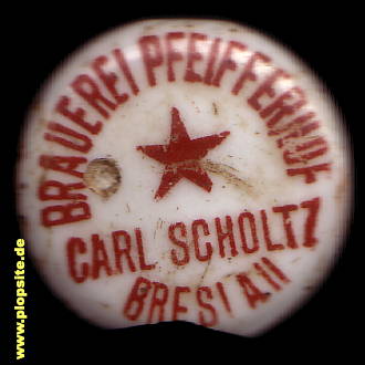 Obraz porcelany z: Brauerei Pfeifferhof, Carl Scholtz, Breslau, Wrocław, Polska
