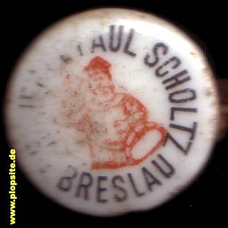 Obraz porcelany z: Brauerei Paul Scholz, Breslau, Wrocław, Polska