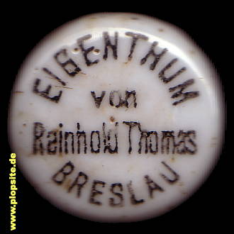 Obraz porcelany z: Brauerei Reinhold Thomas, Breslau, Wrocław, Polska