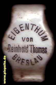 Obraz porcelany z: Brauerei Reinhold Thomas, Breslau, Wrocław, Polska