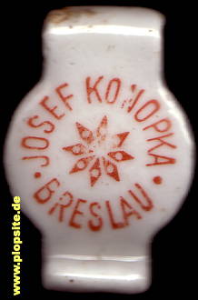 Obraz porcelany z: Breslau, Josef Konopka,  PL, unbekannt, Polska