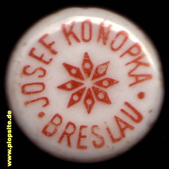 Obraz porcelany z: Breslau, Josef Konopka,  PL, unbekannt, Polska