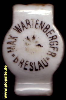Obraz porcelany z: Breslau, Max Wartenberger,  PL, unbekannt, Polska