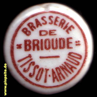 BŸügelverschluss aus: Brasserie-Malterie de Brioude, Tissot Arnaud, Brioude, Frankreich
