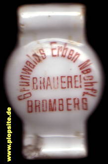 Bügelverschluss aus: Brauerei Grunwald's Erben Nachfolger, Bromberg, Bydgoszcz, Polen