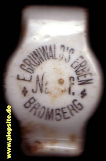 Bügelverschluss aus: Brauerei Grunwald’s Erben Nachfolger, Bromberg, Bydgoszcz, Polen