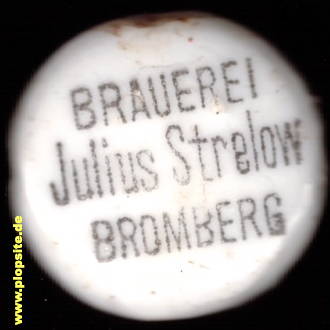 Bügelverschluss aus: Brauerei & Malzfabrik Julius Strelow, Bromberg, Bydgoszcz, Polen