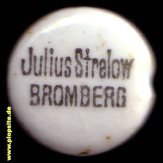 Bügelverschluss aus: Brauerei & Malzfabrik Julius Strelow, Bromberg, Bydgoszcz, Polen