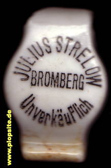 Bügelverschluss aus: Brauerei & Malzfabrik Julius Strelow, Bromberg, Bydgoszcz, Polen