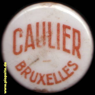 BŸügelverschluss aus: Brasserie Caulier, Bruxelles, Brussel, Brüssel, Belgien