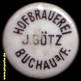 Bügelverschluss aus: Hofbrauerei Götz, Buchau, Bad Buchau, Deutschland