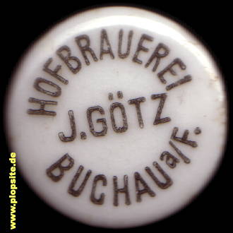 Bügelverschluss aus: Hofbrauerei Götz, Buchau, Bad Buchau, Deutschland