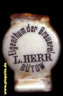 Bügelverschluss aus: Brauerei L. Herr, Bütow, Bytów, Polen