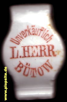 Bügelverschluss aus: Brauerei L. Herr, Bütow, Bytów, Polen