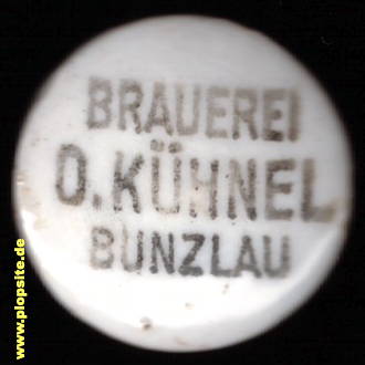 Bügelverschluss aus: Brauerei O. Kühnel, Bunzlau, Bolesławiec, Polen