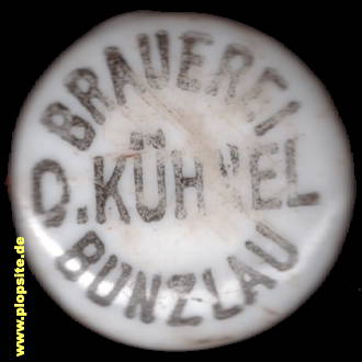 Bügelverschluss aus: Brauerei O. Kühnel , Bunzlau, Bolesławiec, Polen