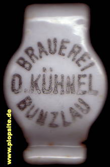 Bügelverschluss aus: Brauerei O. Kühnel, Bunzlau, Bolesławiec, Polen