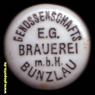 Bügelverschluss aus: Genossenschaftsbrauerei eGmbH, Bunzlau, Bolesławiec, Polen