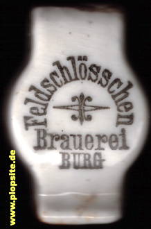 BŸügelverschluss aus: Feldschlösschen Brauerei, Burg / Magdeburg, Burg bei Magdeburg, Deutschland