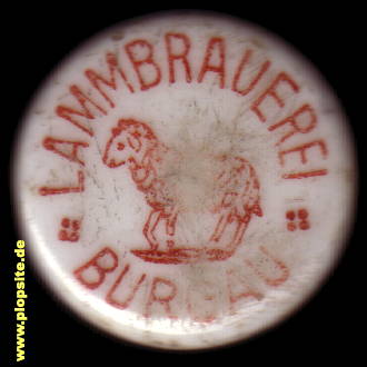 BŸügelverschluss aus: Lammbrauerei, Burgau, Deutschland