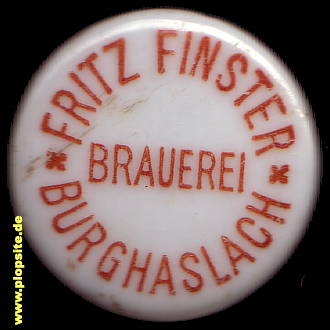 Bügelverschluss aus: Brauerei Finster, Burghaslach, Deutschland