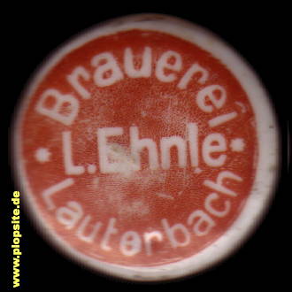 Bügelverschluss aus: Brauerei Lauterbach, Ludwig Ehnle, Lauterbach / Schwaben, Buttenwiesen-Lauterbach, Deutschland