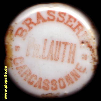 BŸügelverschluss aus: Brasserie Philippe Lauth S.A., Carcassonne, Frankreich