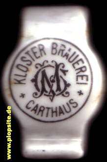 Bügelverschluss aus: Kloster Brauerei, Carthaus, Karthaus, Kartuzy, Polen