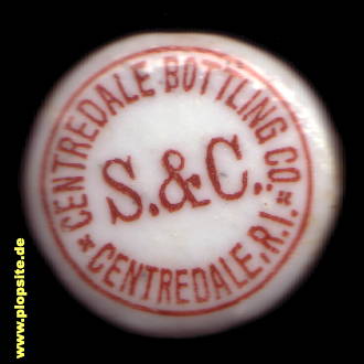 Bügelverschluss aus: Centerdale, RI, S & C Bottling Co.,  US, unbekannt, USA