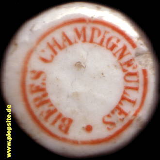 Bügelverschluss aus: Grandes Brasseries-Malteries de Champigneulles S.A., Champigneulles, Frankreich