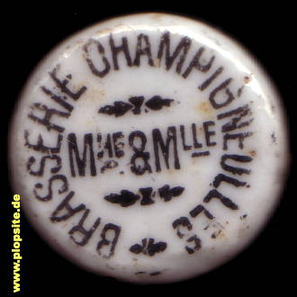 Bügelverschluss aus: Grandes Brasseries-Malteries de Champigneulles S.A., Champigneulles, Frankreich
