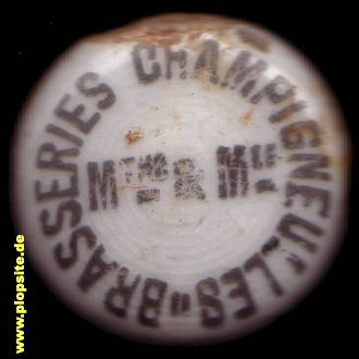 Bügelverschluss aus: Grandes Brasseries-Malteries de Champigneulles S.A., Champigneulles, Frankreich