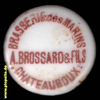 BŸügelverschluss aus: Brasserie des Marines, A. Brossard & Fils, Châteauroux, Frankreich